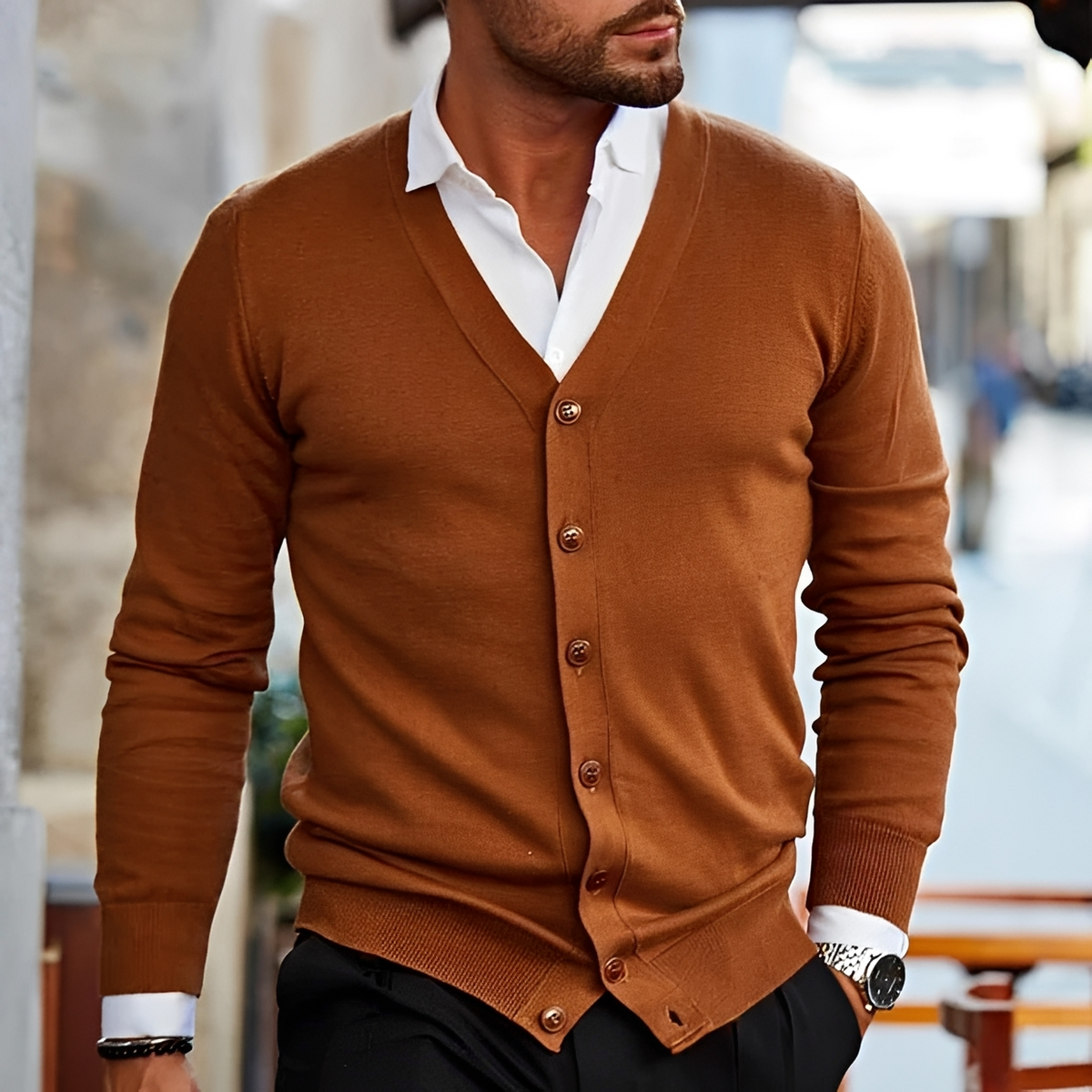 Armin - Komfortabler und klassischer Pullover
