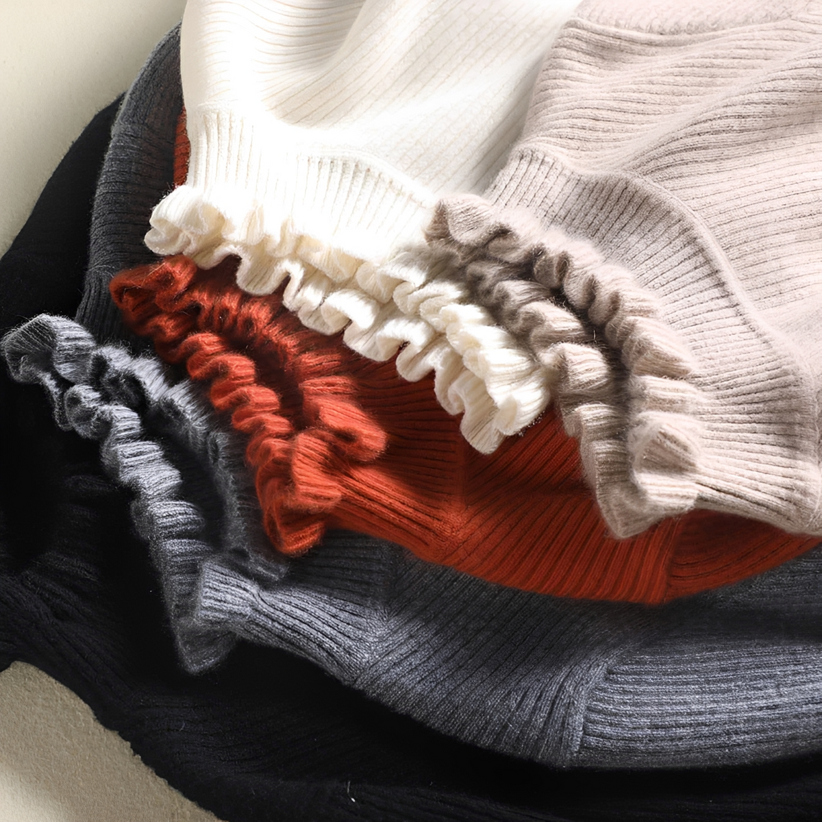 Alva - Schicker und bequemer Rollkragenpullover