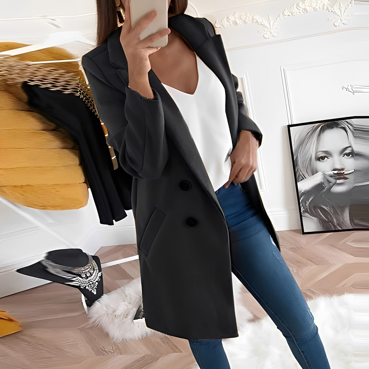 Tiffany - Eleganter und wärmender Mantel