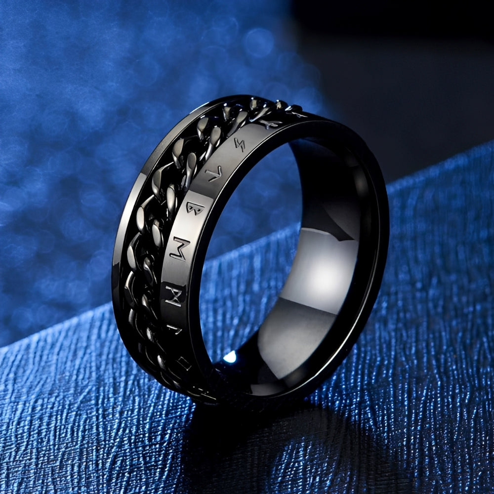 Eirik – Wikinger-Ring im nordischen Stil in 3 Farben