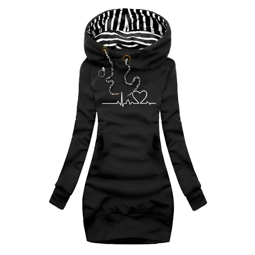 Amandine - Bequemes und elegantes Pulloverkleid