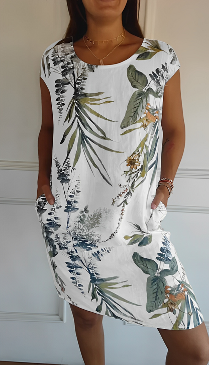 Tatiana - Leichtes Sommerkleid mit Print für Damen