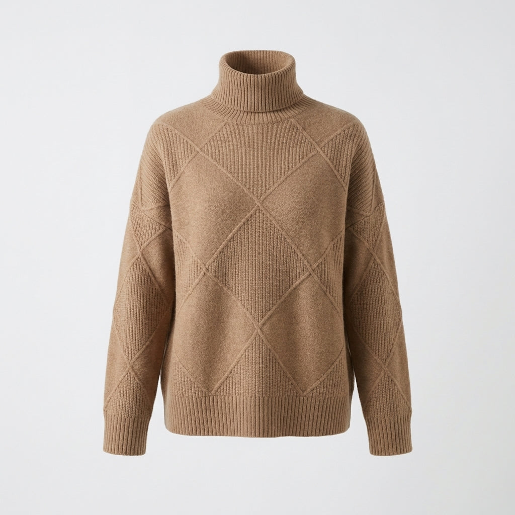 Camille - Stilvoller und bequemer Rollkragenpullover