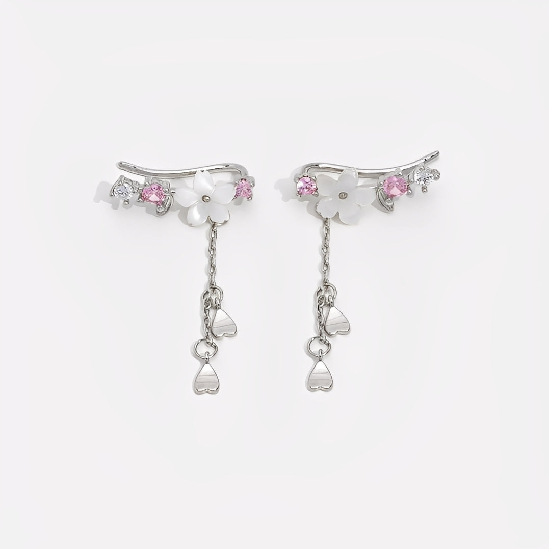 Sakura – Ohrringe im Kirschblüten-Design