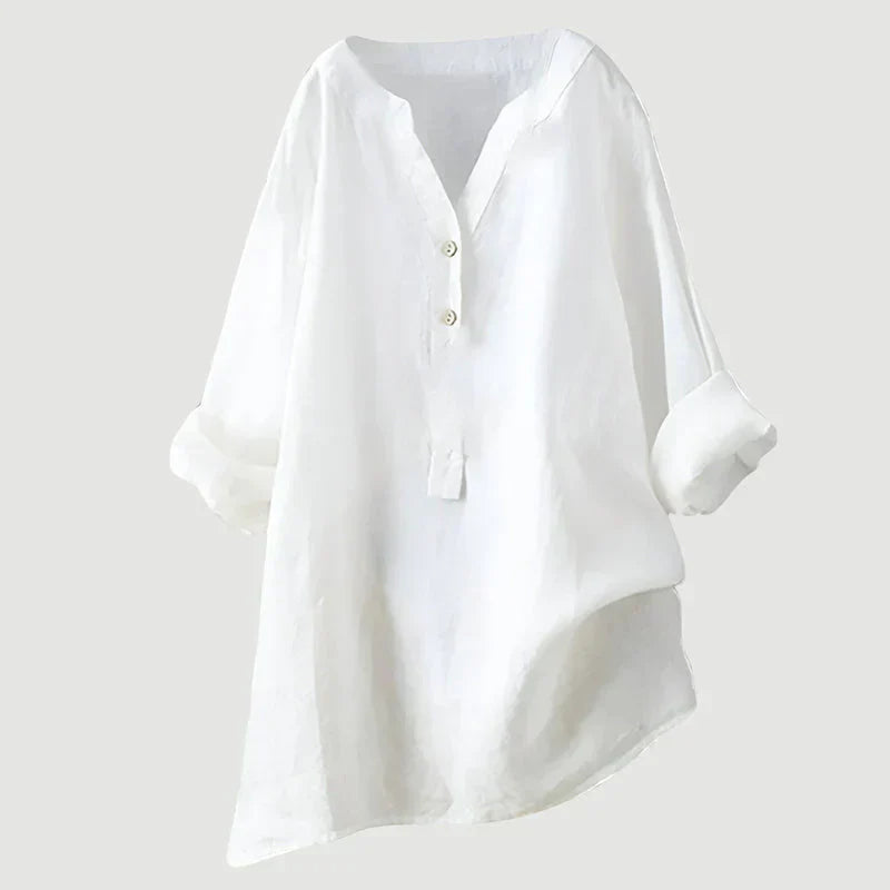 Evelyn - Bluse mit Knopfverschluss