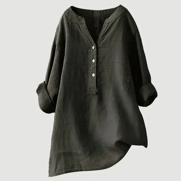 Evelyn - Bluse mit Knopfverschluss