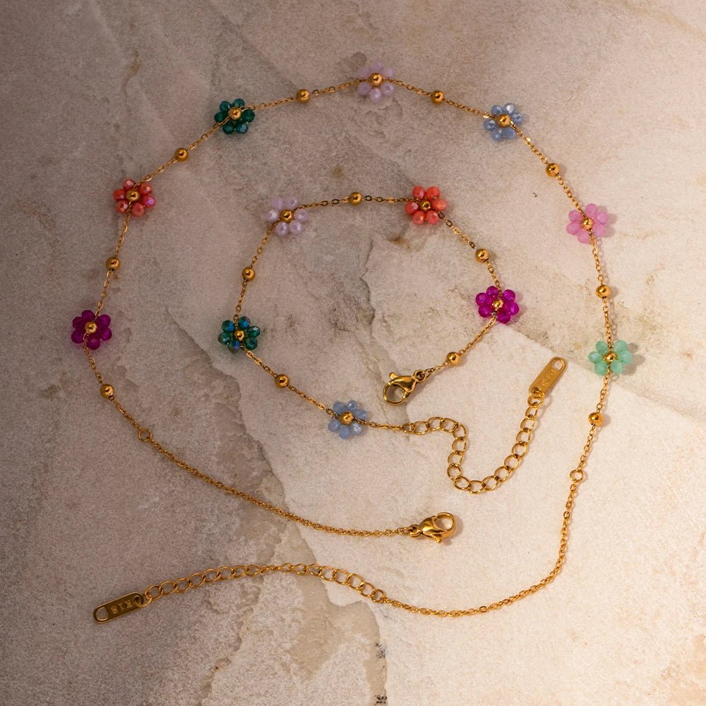 Eliane – Schmuck mit Frühlingsblumen