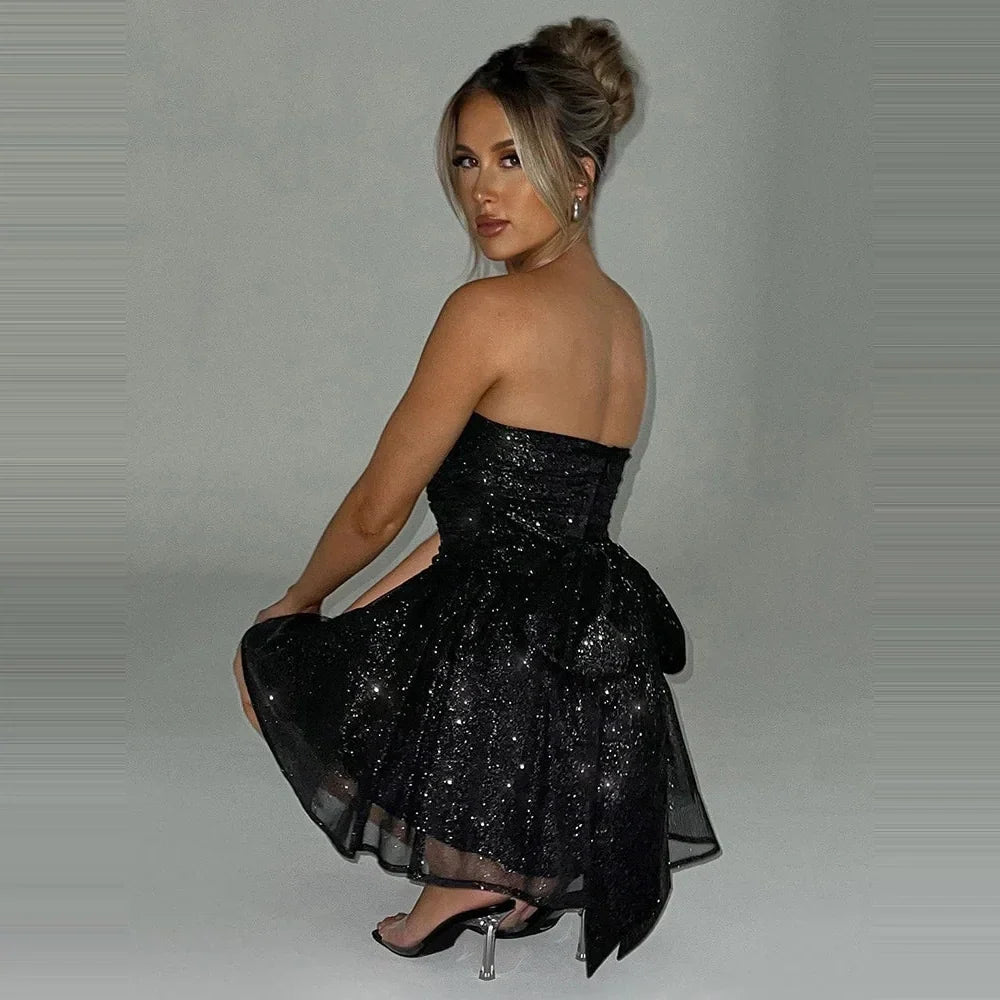 Stella - Funkelndes Kleid mit Pailletten für besondere Anlässe