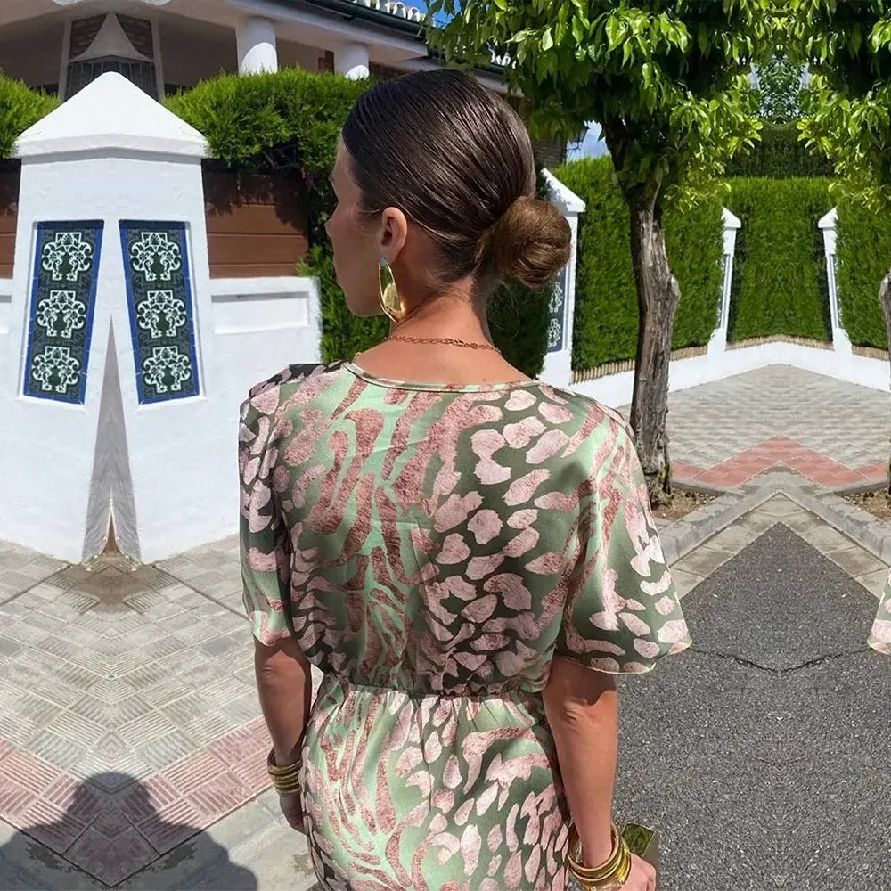 Cosima - Kleid mit V-Ausschnitt