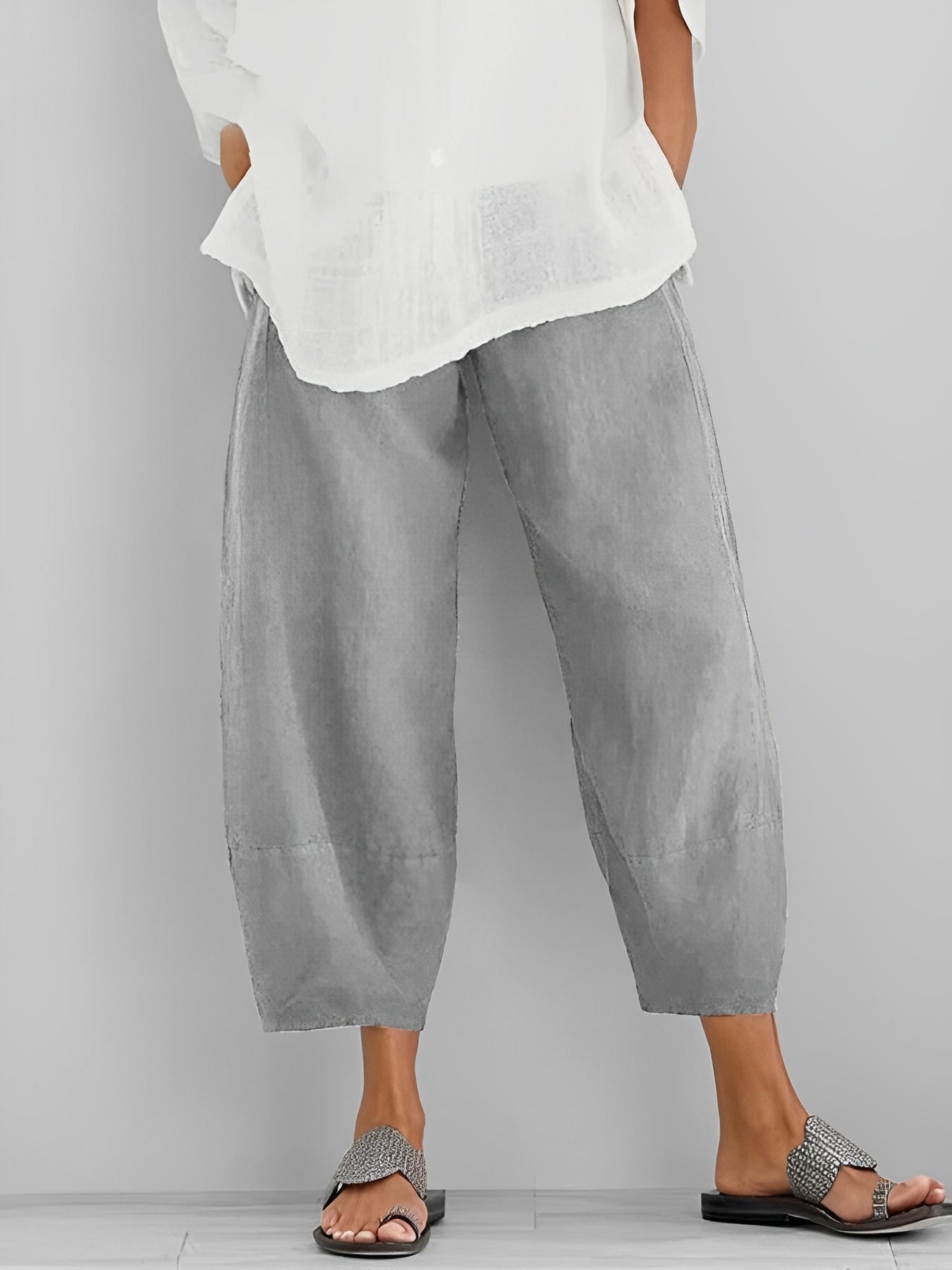 Alethea - Bequeme Hose im lockeren Schnitt für Damen