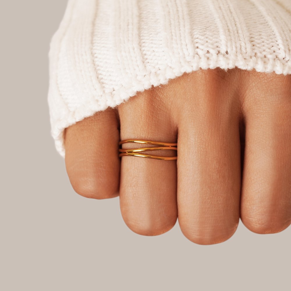 Chris – Unendlicher Ring in Gold