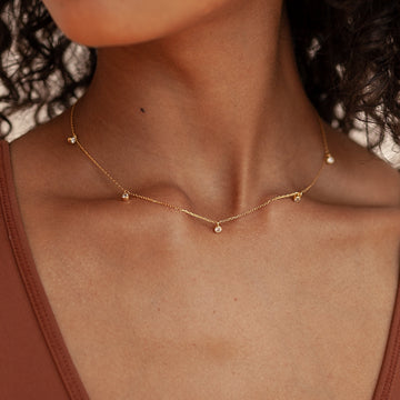 Tilly – Kette mit Diamantstation