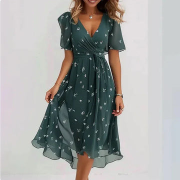 Kathe - Sexy V-Ausschnitt-Sommerkleid