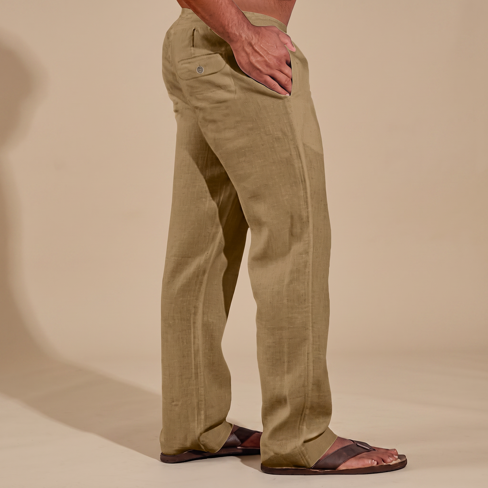 Elias - Weit geschnittene Gerade Hose