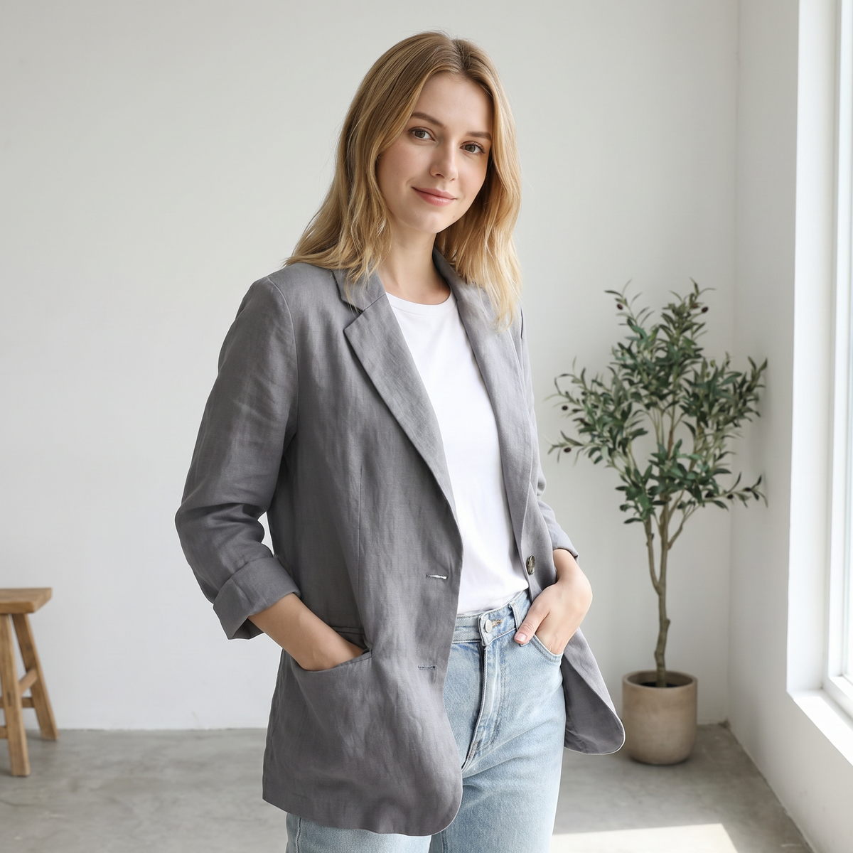 Juliette - Luftiger Lässiger Blazer
