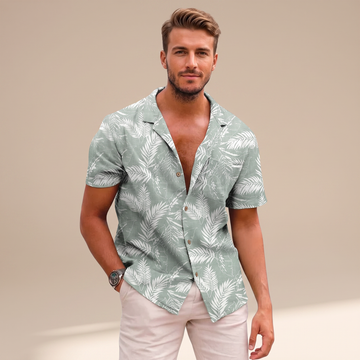 Tiago - Shirts mit tropischen Blumen