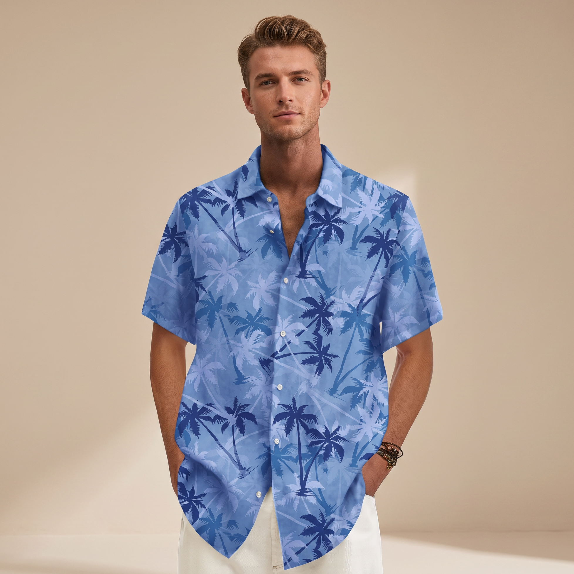 Jenson - Hemd mit hawaiianischem Muster