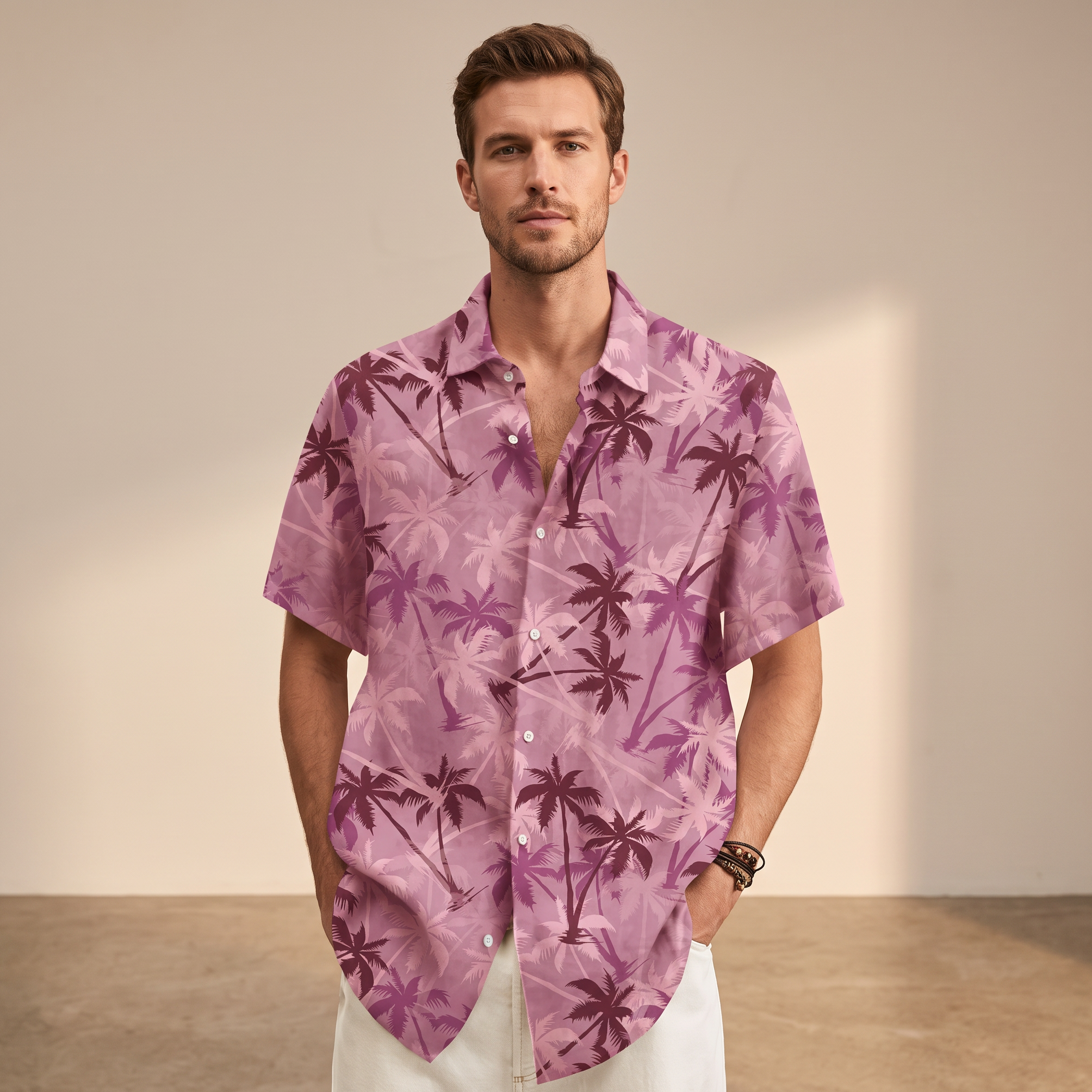 Jenson - Hemd mit hawaiianischem Muster
