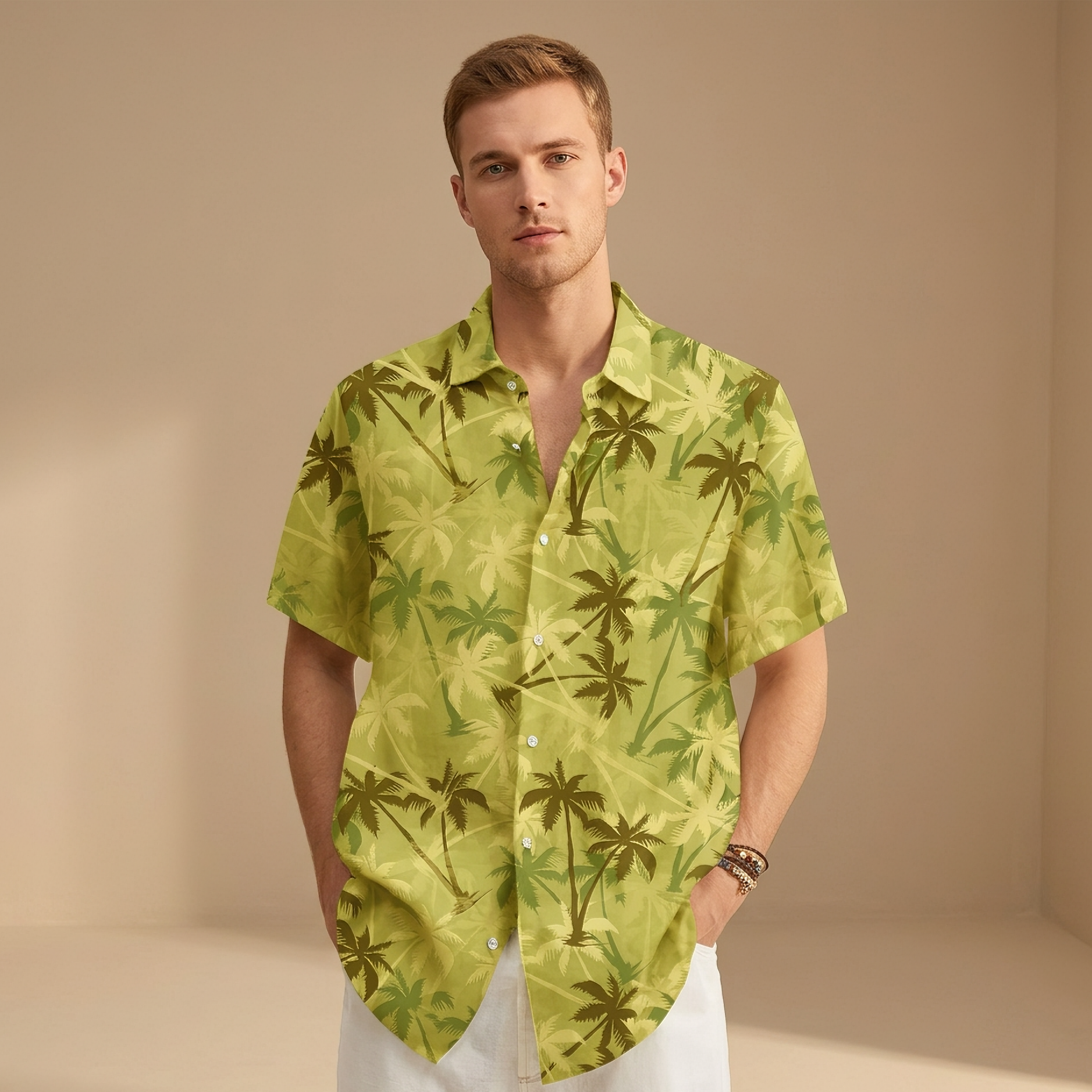Jenson - Hemd mit hawaiianischem Muster