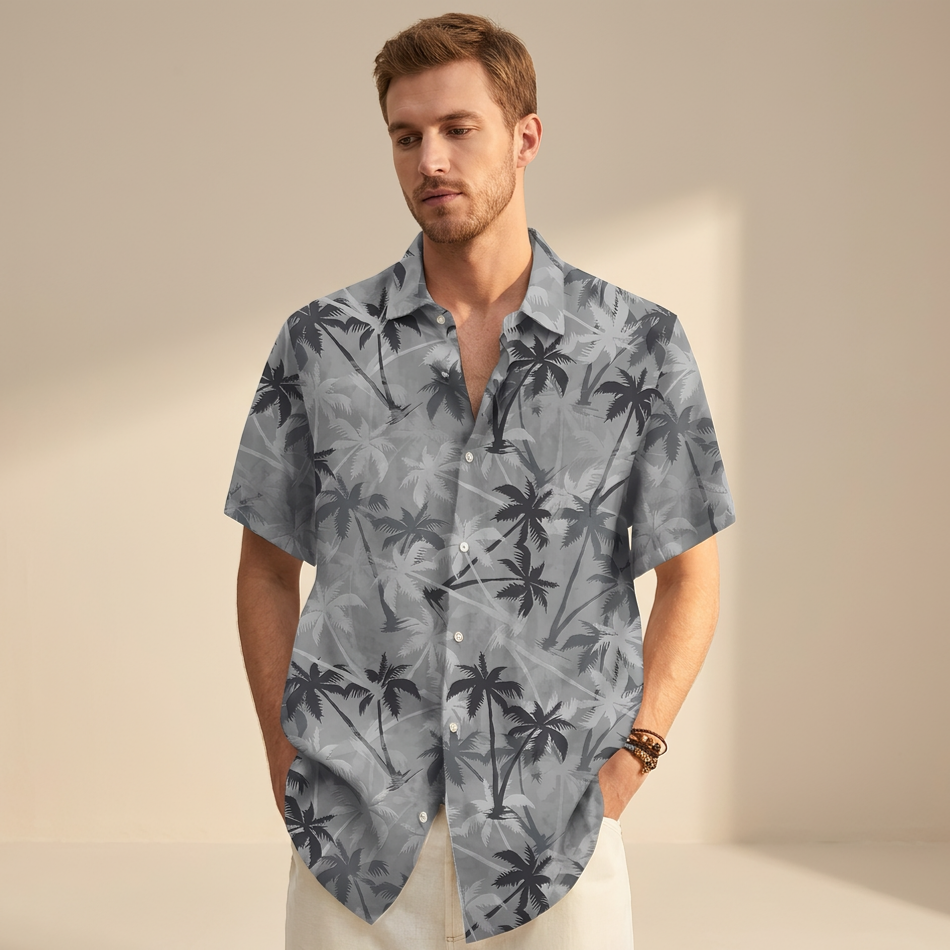 Jenson - Hemd mit hawaiianischem Muster