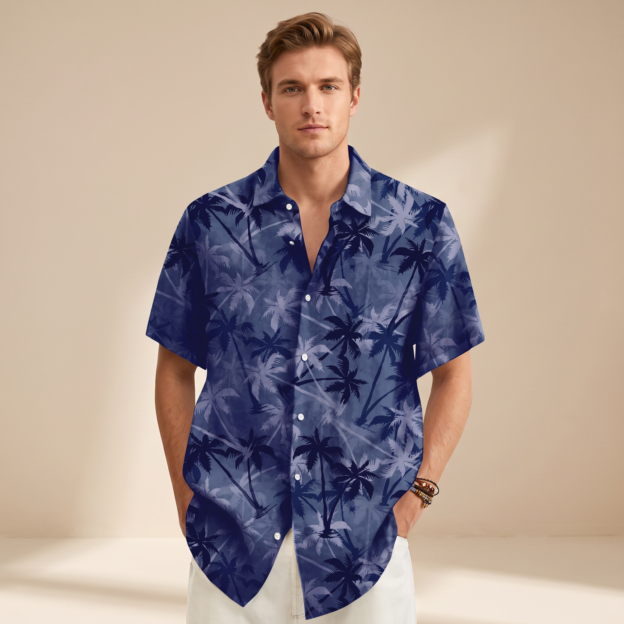 Jenson - Hemd mit hawaiianischem Muster