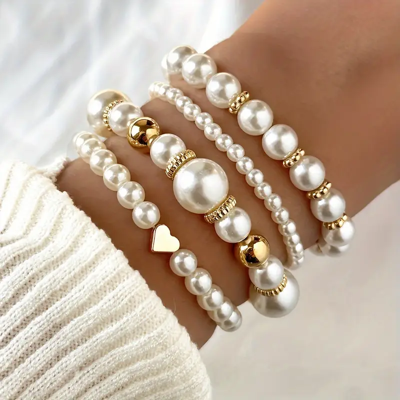 Nerisse – Set aus Perlenarmbändern