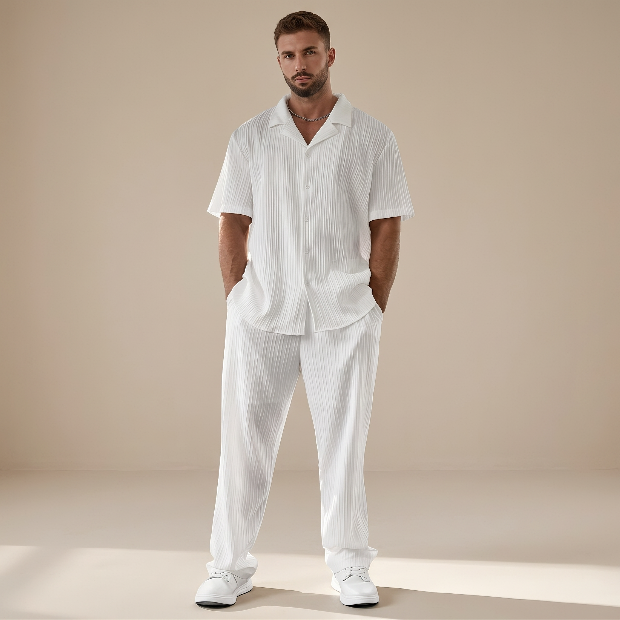 Scott - Lockeres Streifenensemble