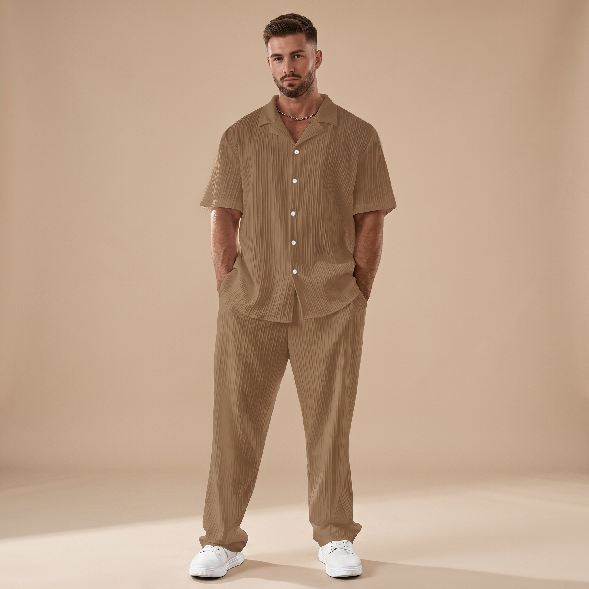Scott - Lockeres Streifenensemble