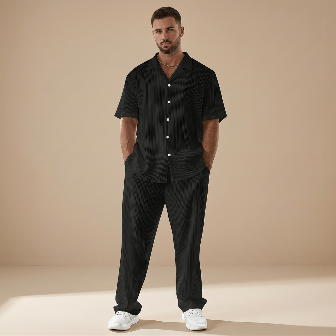 Scott - Lockeres Streifenensemble