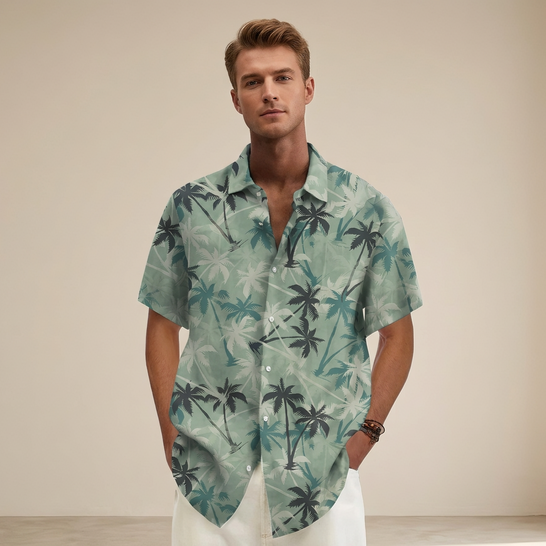 Jenson - Hemd mit hawaiianischem Muster