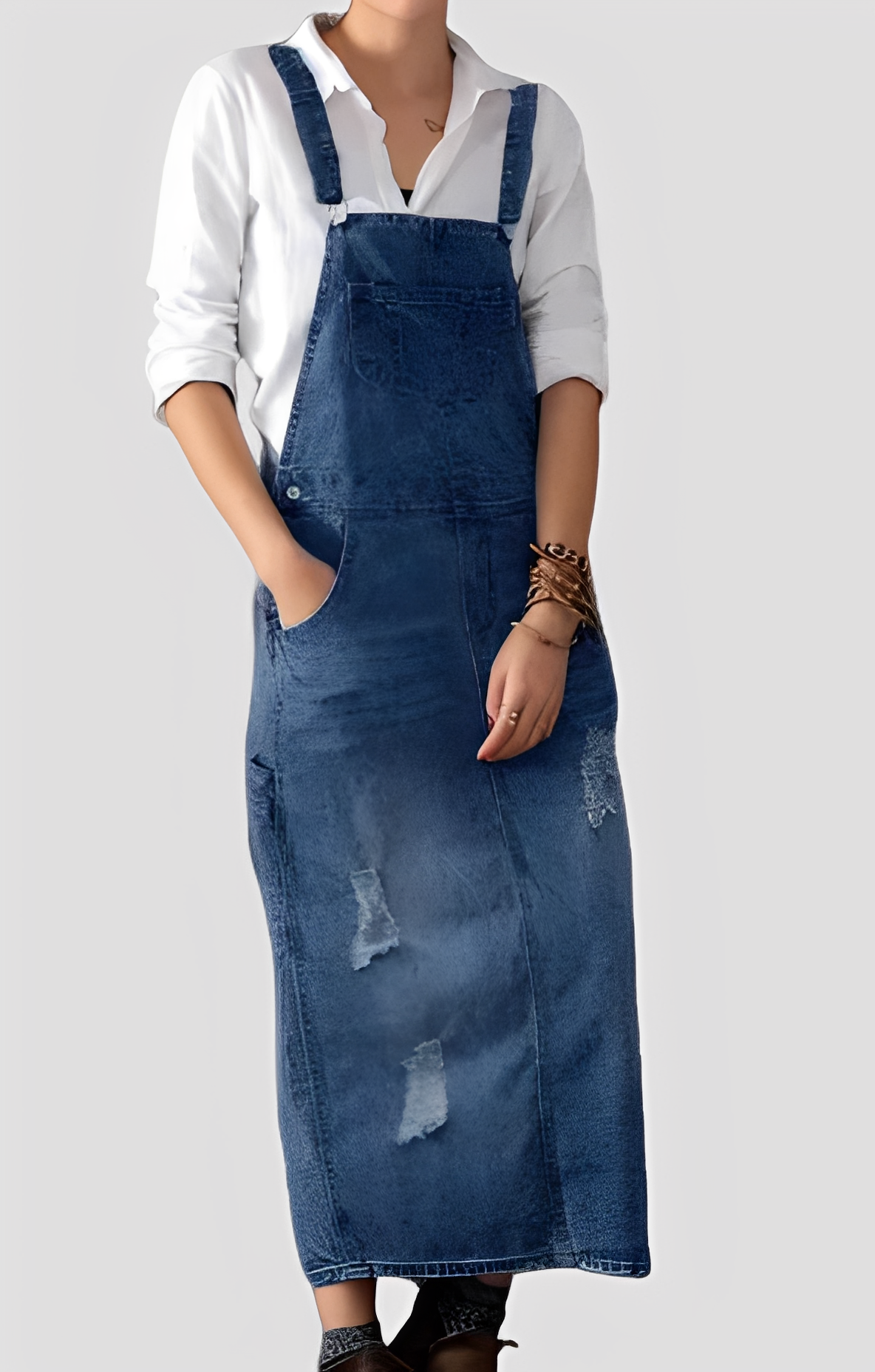 Katya - Elegantes Damen-Jeans-Overall