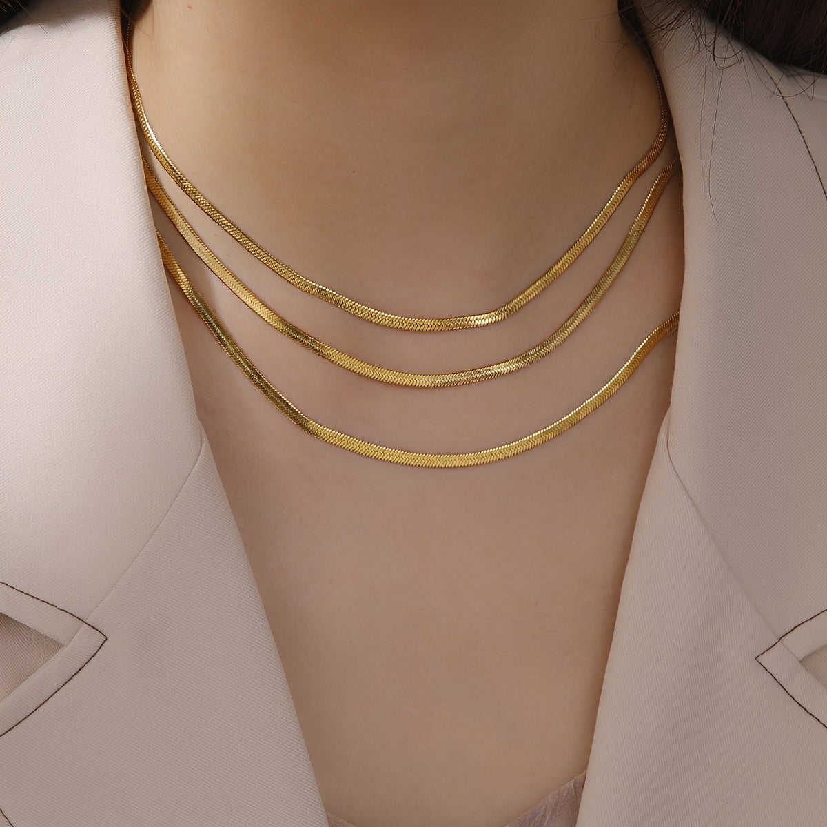 Naomie – Choker-Halskette im Schlangendesign
