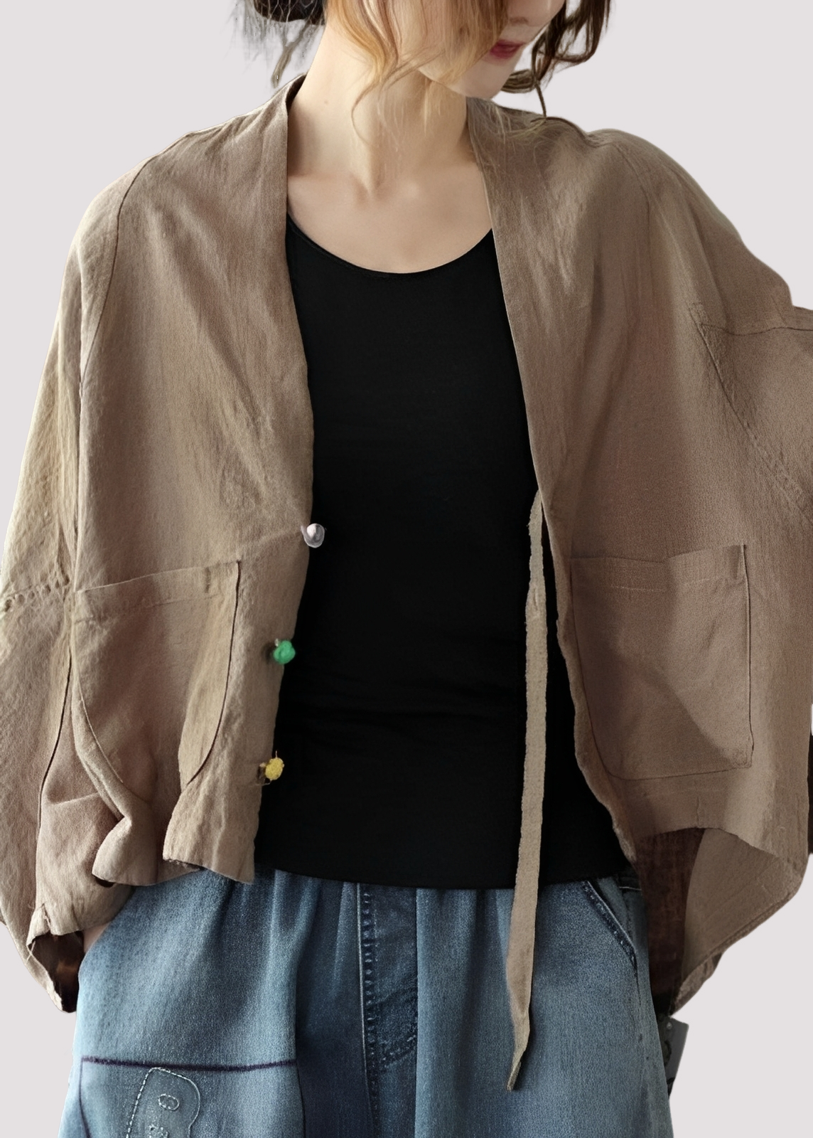 Tilly - Komfortabler, weit geschnittener Damen-Cardigan mit Taschen