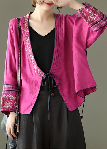 Nastia - Elegante, locker sitzende Bluse mit Stickerei für Damen