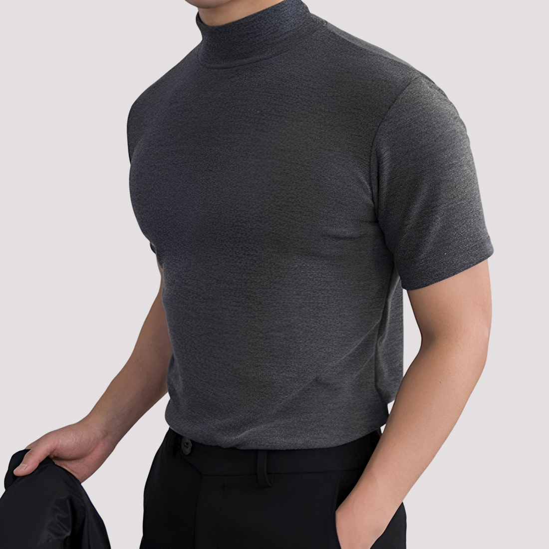 Alfie - Figurbetontes, entspanntes Herren-T-Shirt