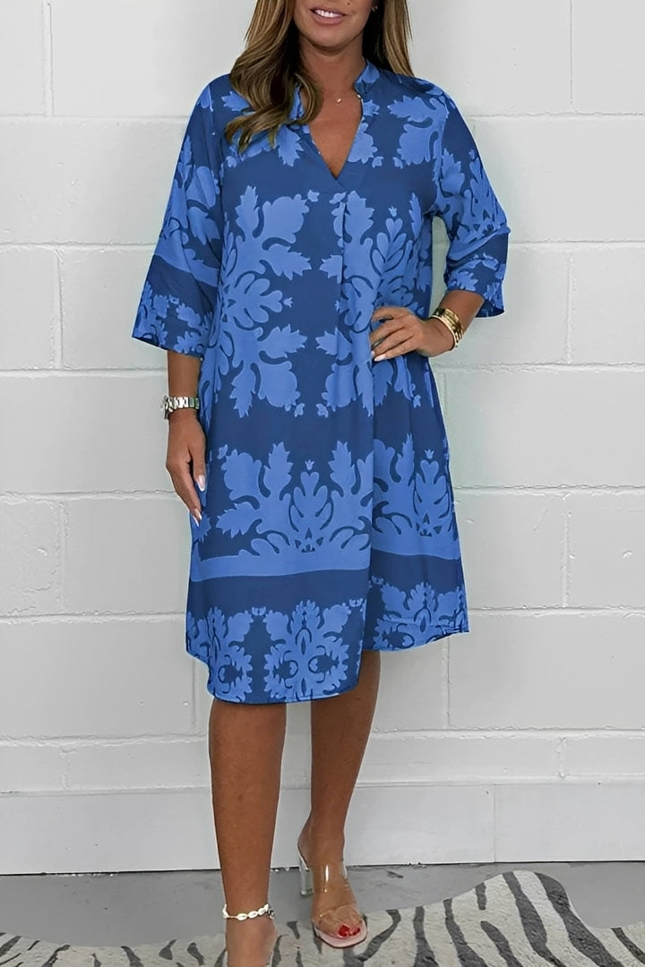 Tanya - Elegantes, locker geschnittenes Damenkleid