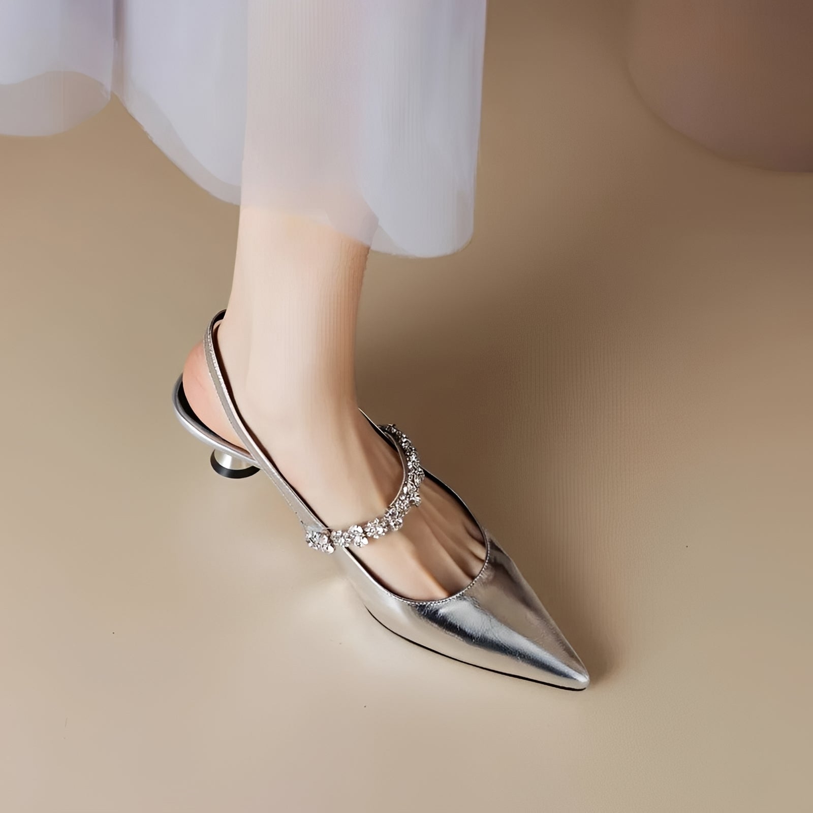 Rhian - Modische Pumps mit spitzer Zehenform