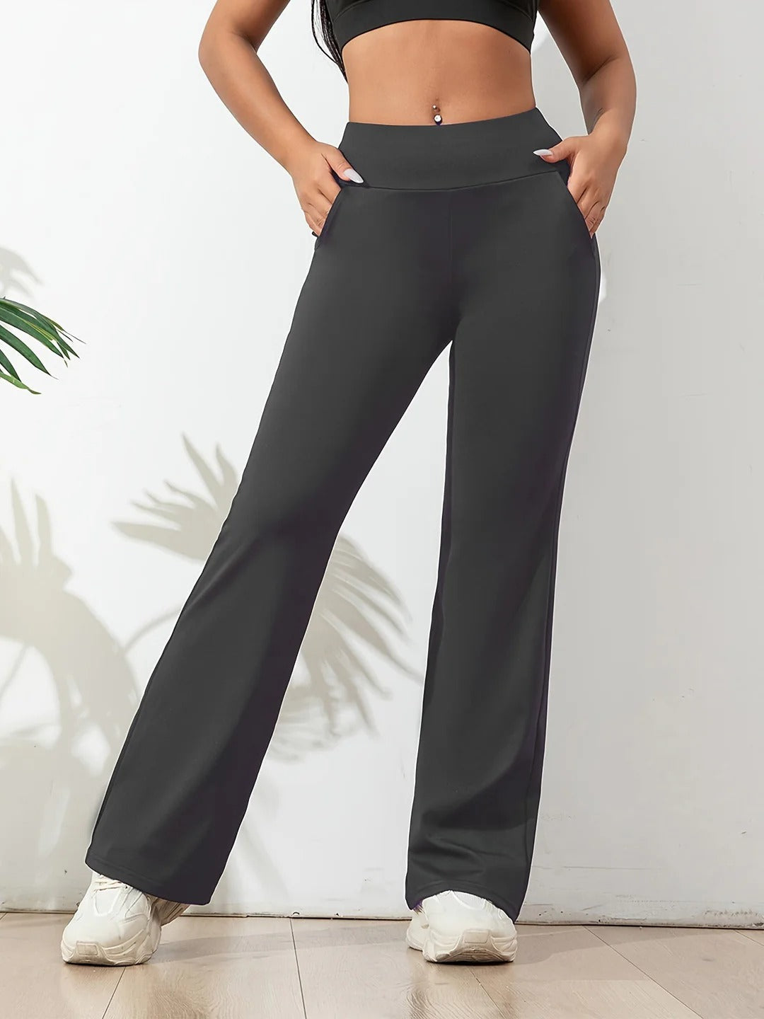 Lucia - Bequeme Schlaghose mit hoher Taille