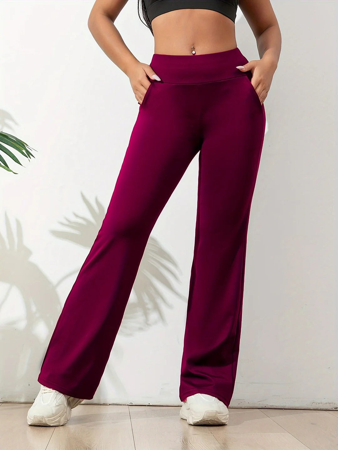 Lucia - Bequeme Schlaghose mit hoher Taille