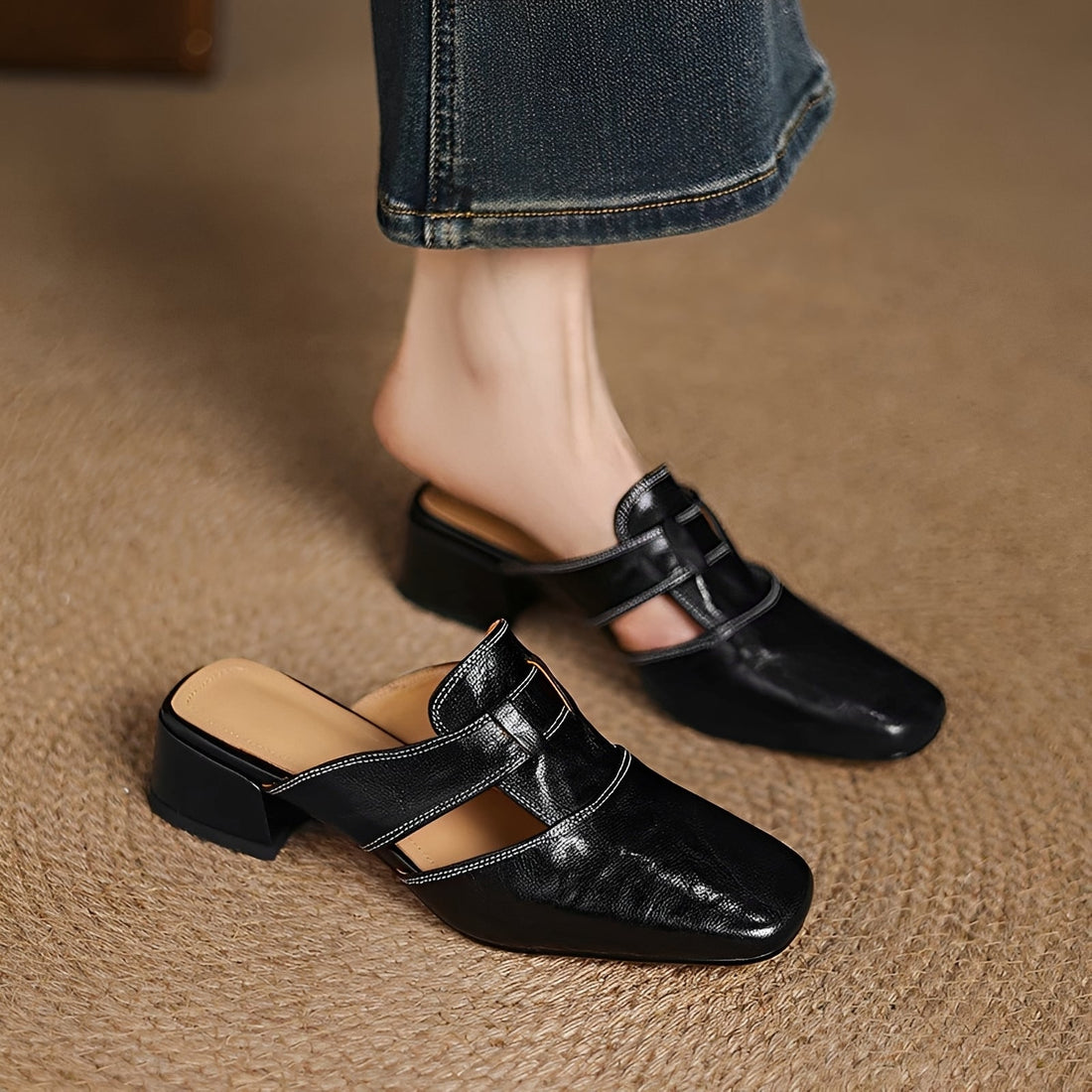 Evie - Stilvolle Mules-Sandalen