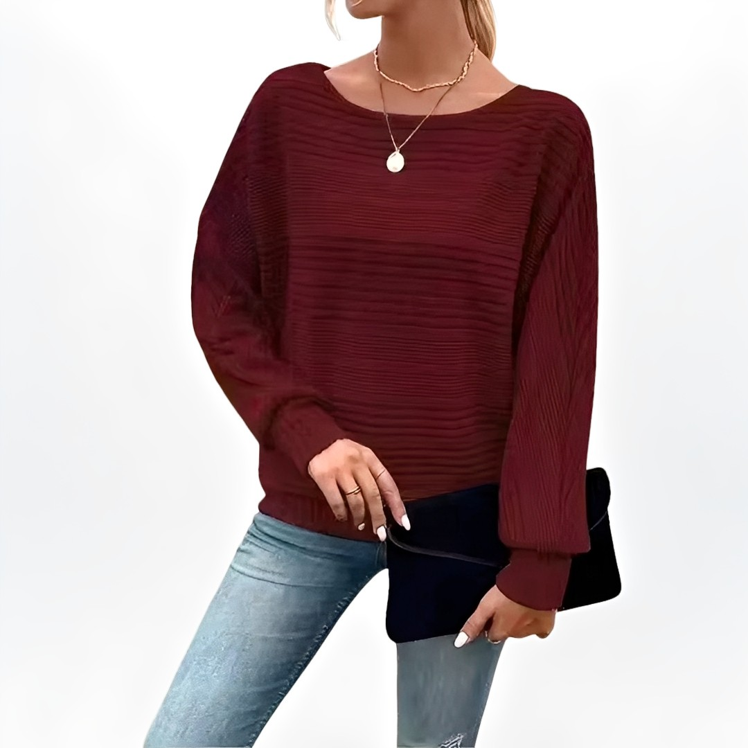 Eleanore - Komfortabler Streifenpullover
