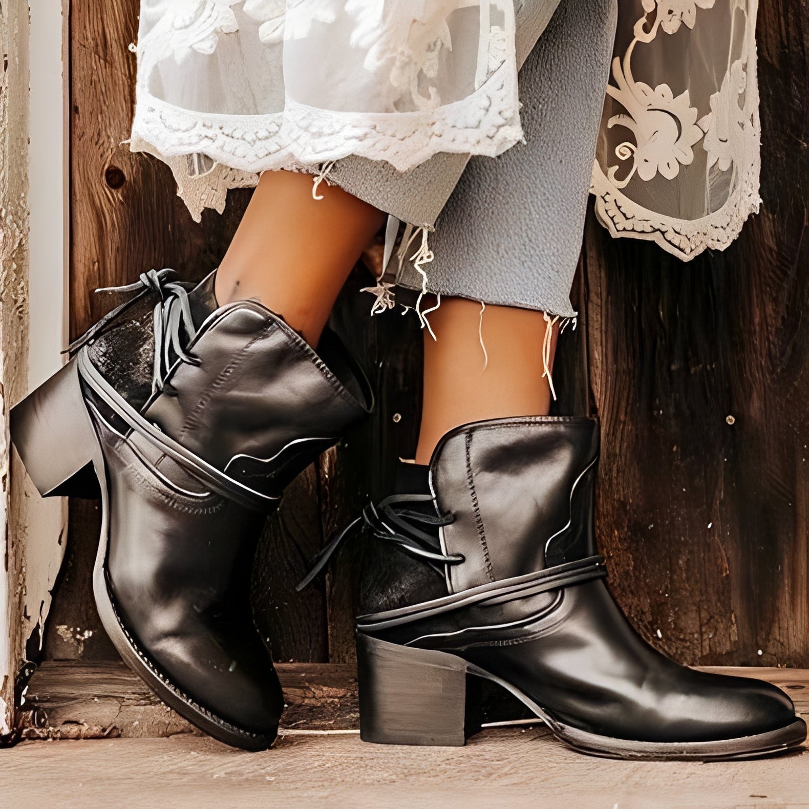 Jesse - Modische Stiefel mit hohen Absätzen für Damen
