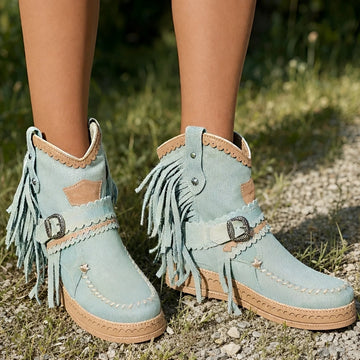 Brianna - Elegante Boho-Stiefeletten