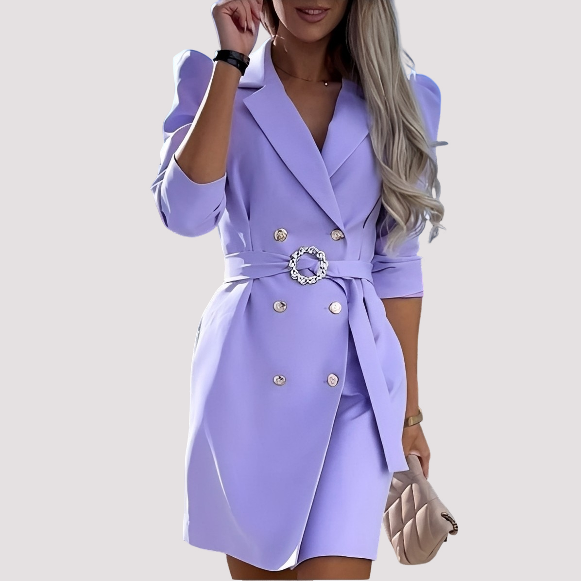 Maisie - Elegantes Blazerkleid mit Gürtel