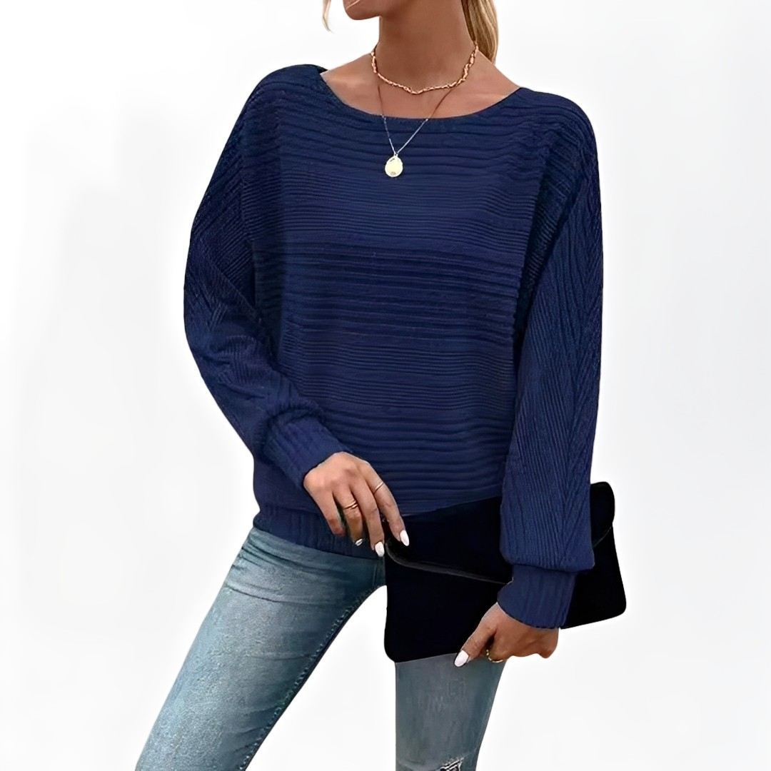Eleanore - Komfortabler Streifenpullover