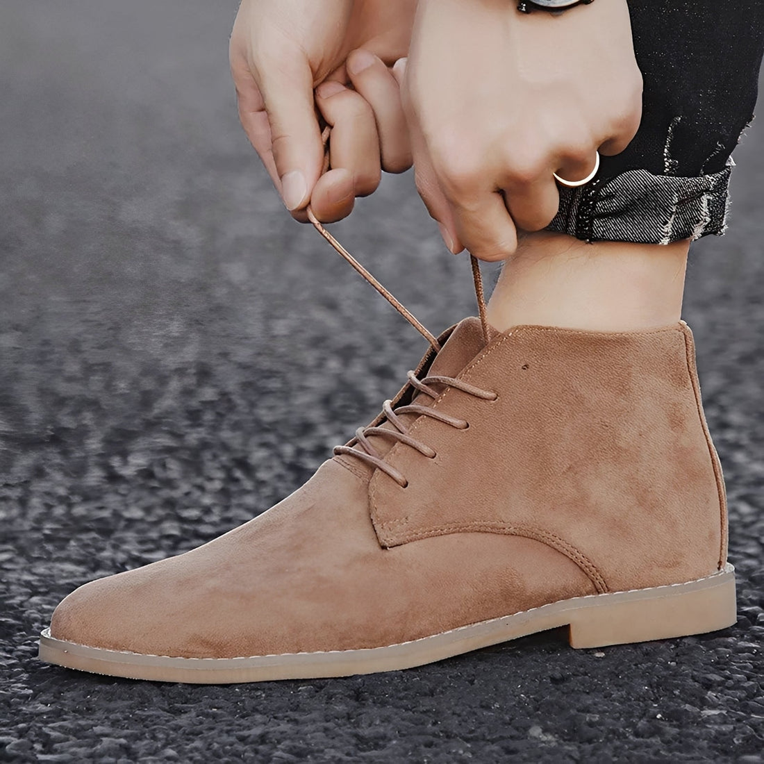 Alvin - Edle Stiefeletten mit spitzer Form