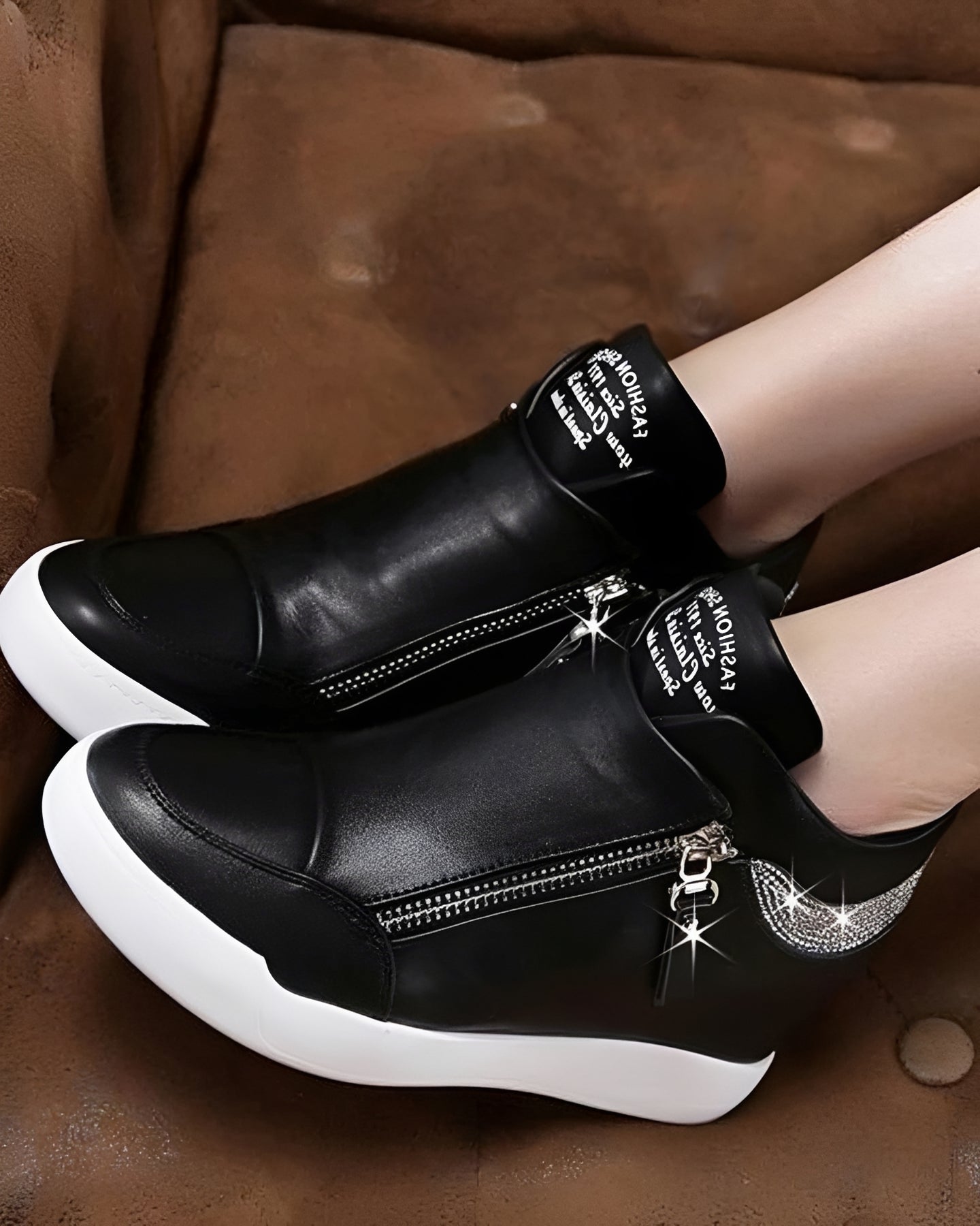 Vanessa - Stilvolle High-Top-Wedges