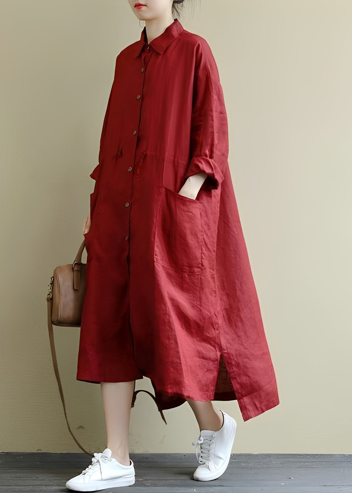 Monica - Komfortables Swing-Shirtkleid für Damen