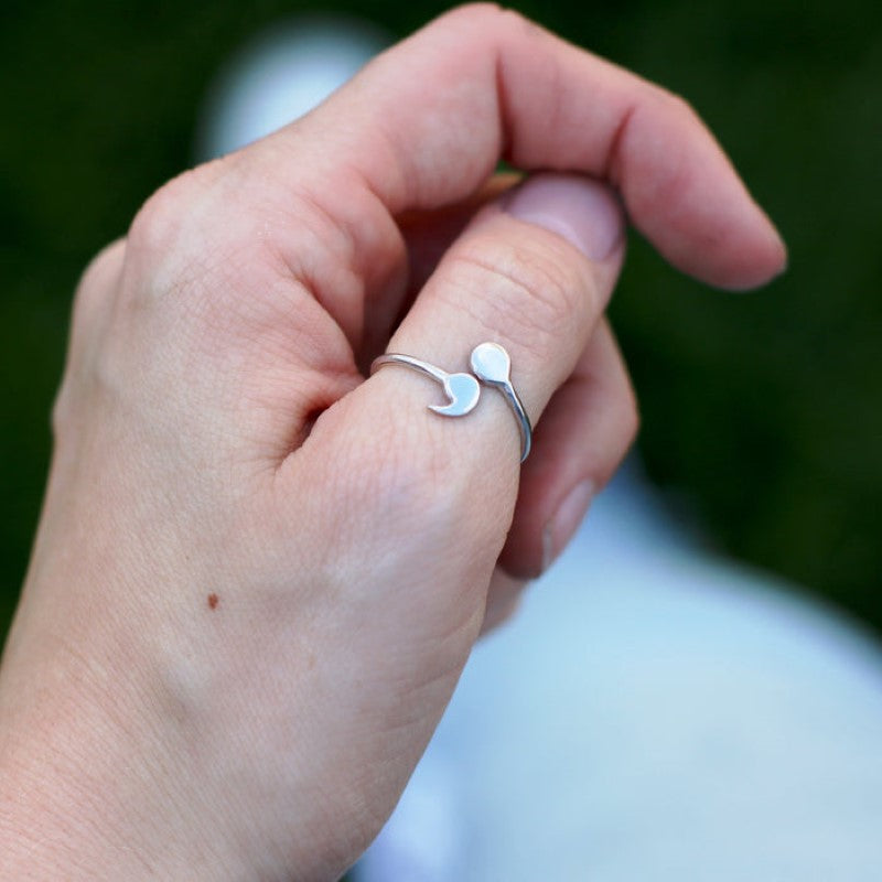 Schicker Semikolonring - Kraft-Ring