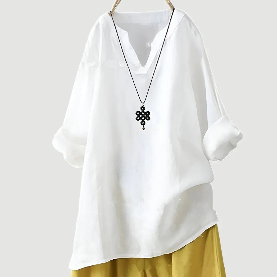 Nicole – Elegante Damen Tunikabluse